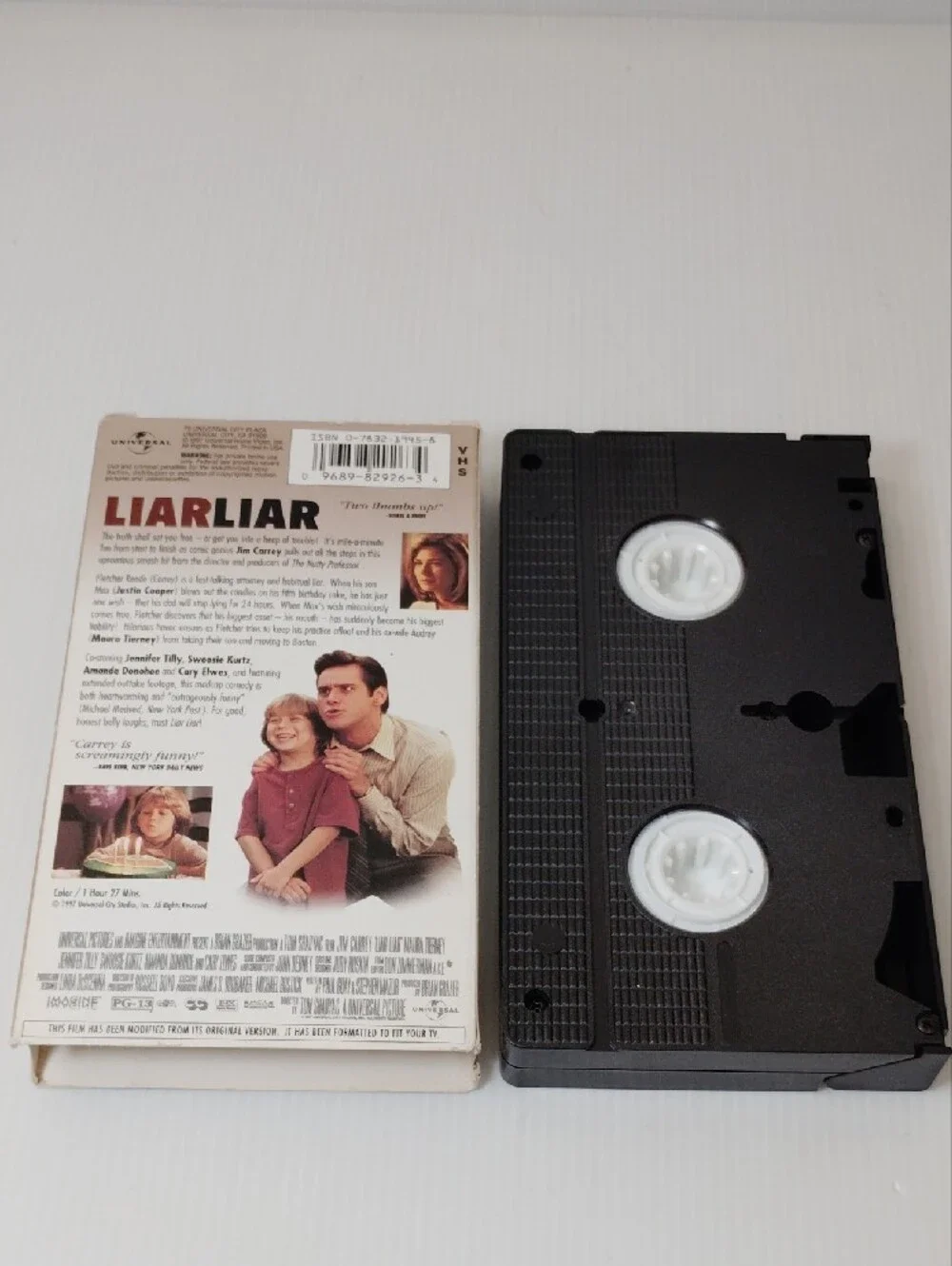 12 For $8 Liar Liar VHS Tape with Original Sleeve - Jim Carrey